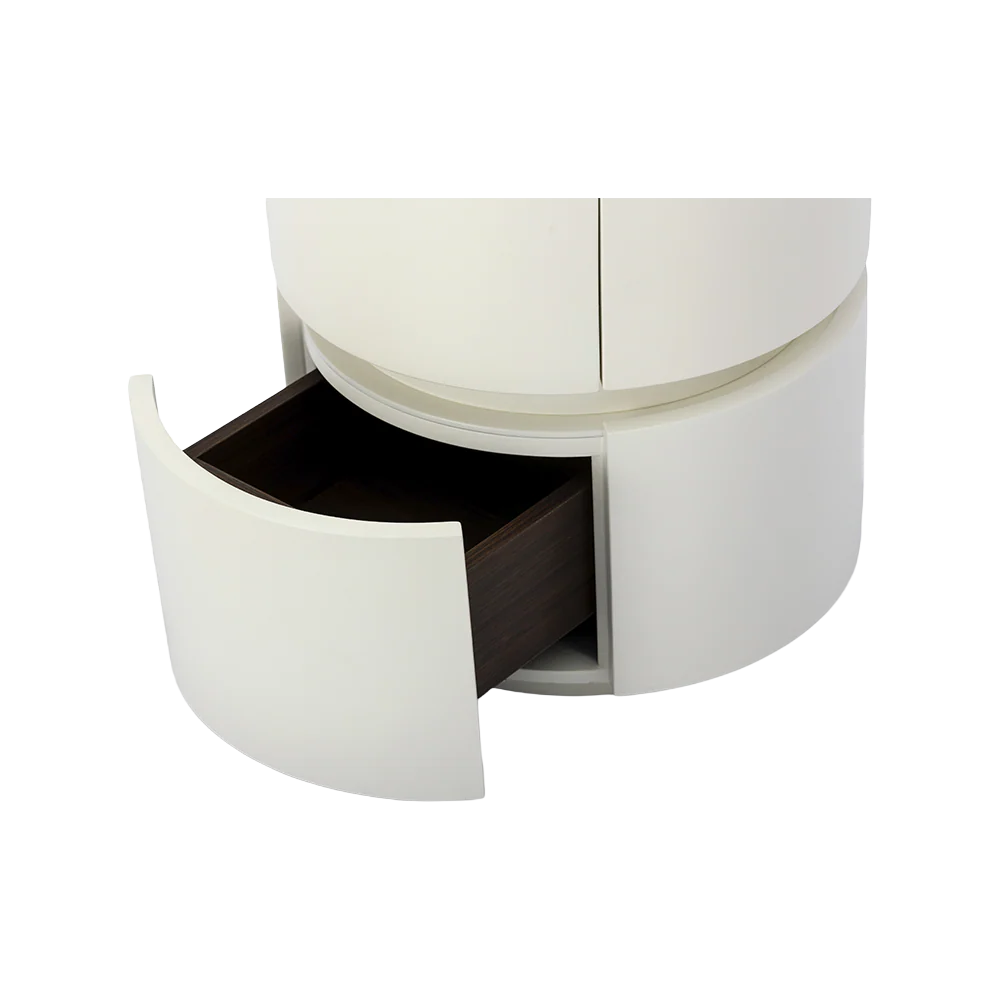 Alba Side Table Cream - Image 15