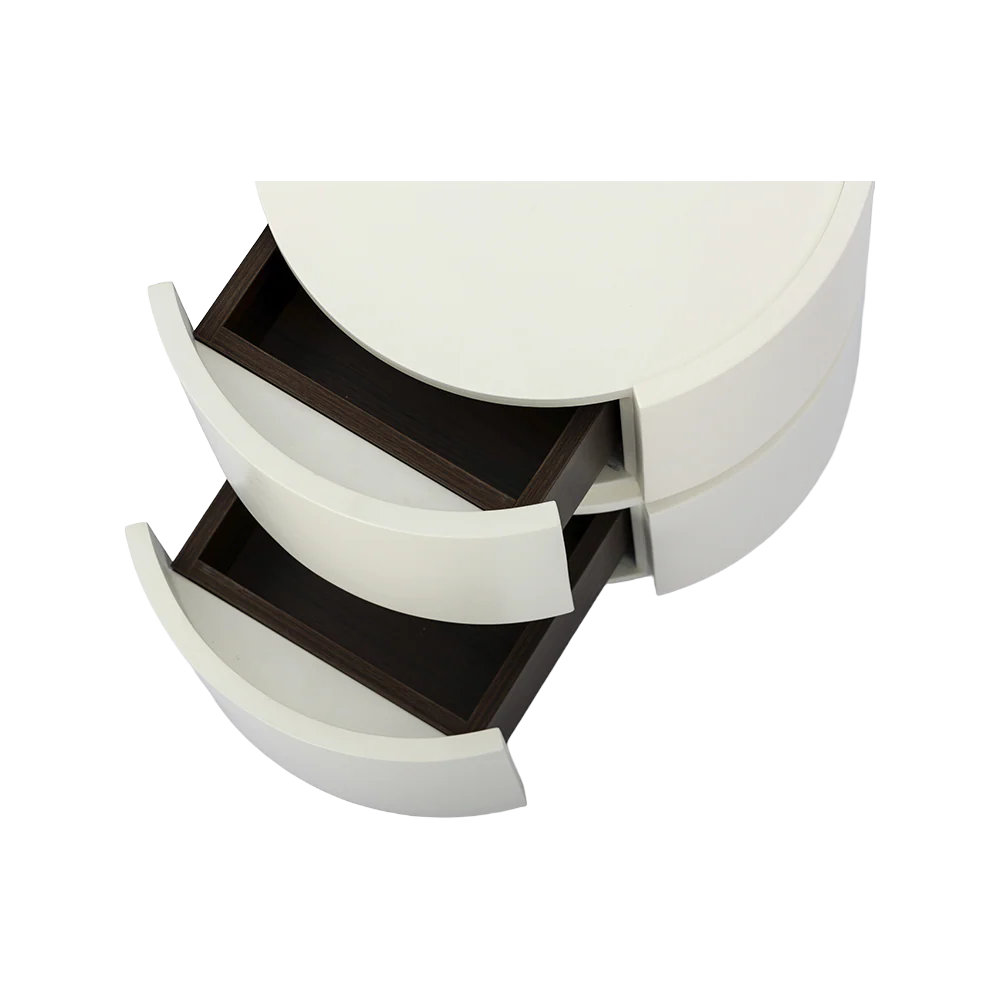 Alba Side Table Cream - Image 16