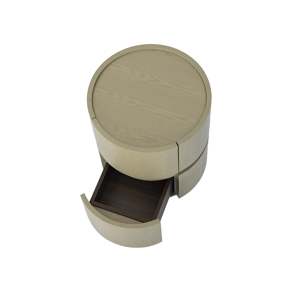 Alba Side Table White Ash Wood - Image 19