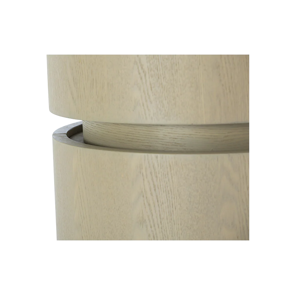 Alba Side Table White Ash Wood - Image 22