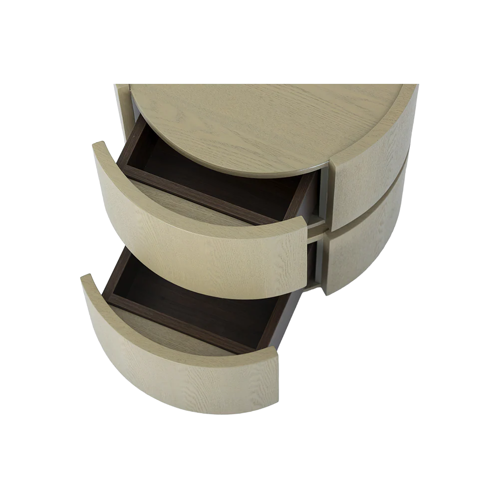 Alba Side Table White Ash Wood - Image 23