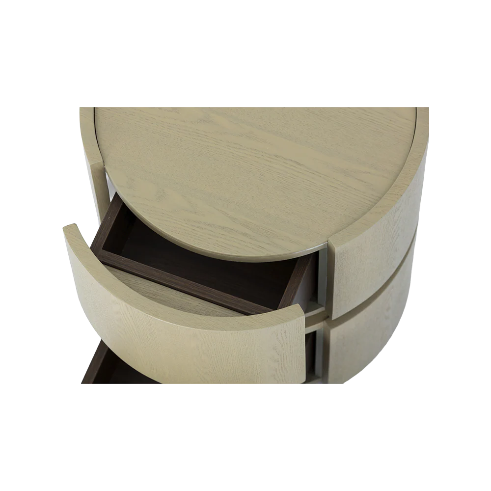 Alba Side Table White Ash Wood - Image 24