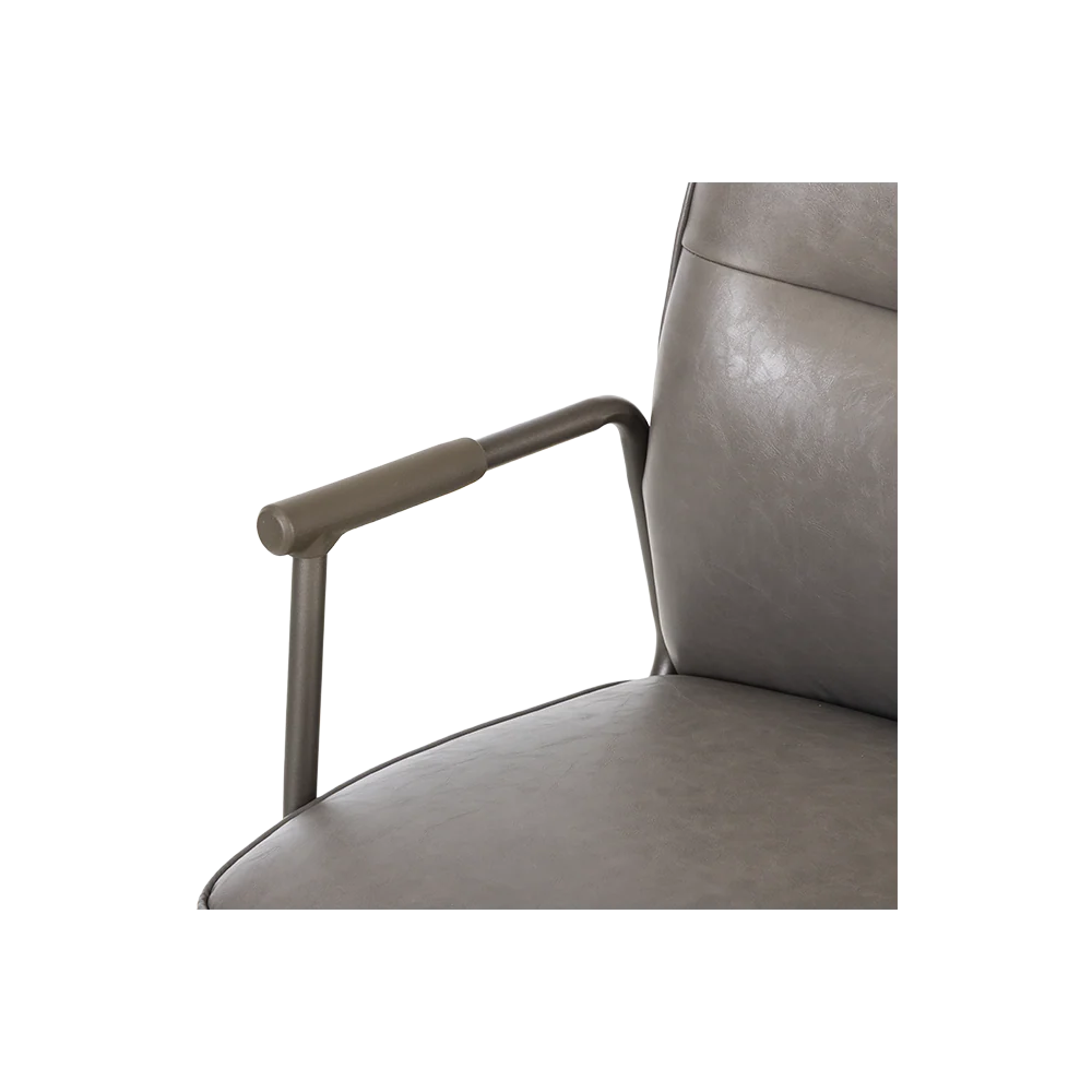 Alpha Office Chair High Back Soft Taupe - Image 12