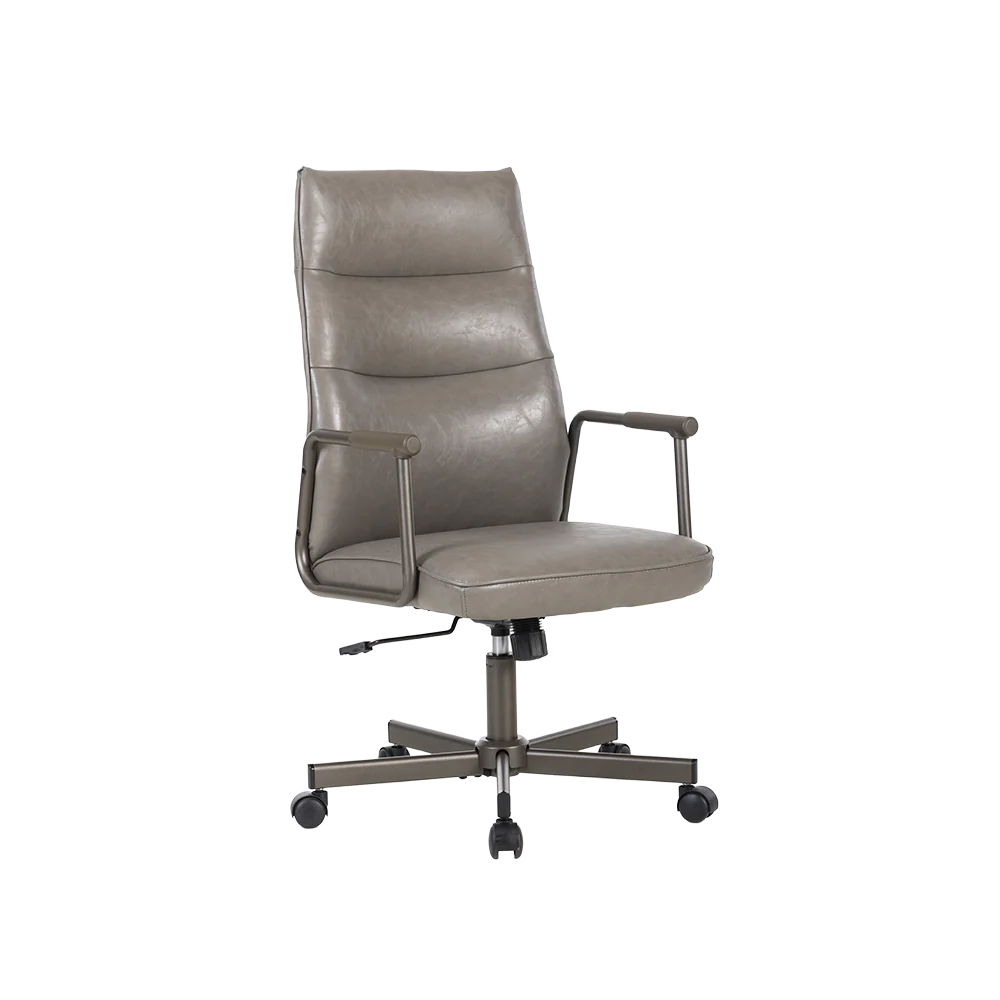 Alpha Office Chair High Back Soft Taupe - Image 3