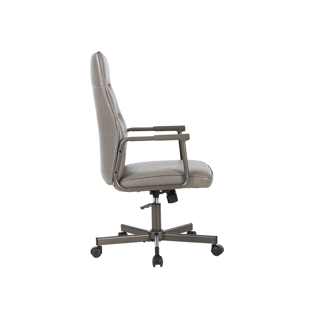 Alpha Office Chair High Back Soft Taupe - Image 4
