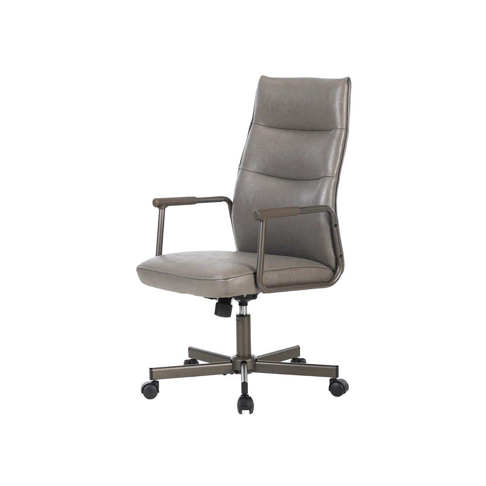 Alpha Office Chair High Back Soft Taupe - Image 9