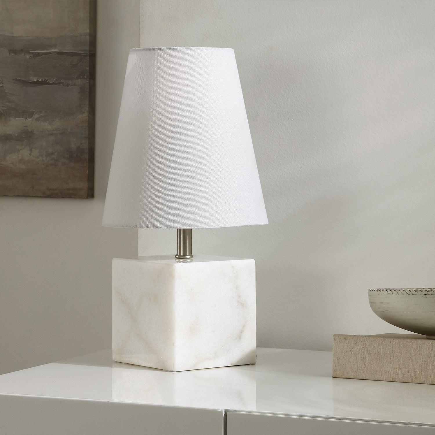 Arbor Table Lamp White & Marble - Image 2
