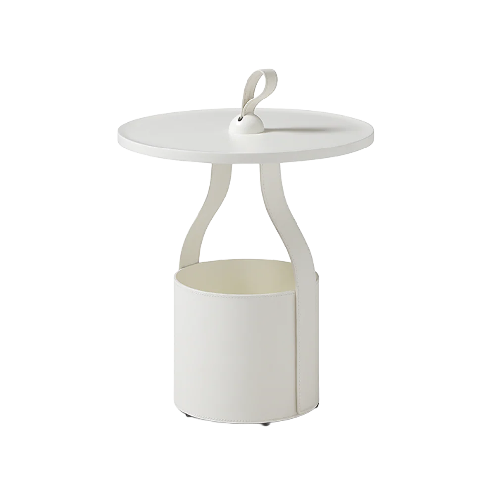 Ariel Side Table Cream - Image 3