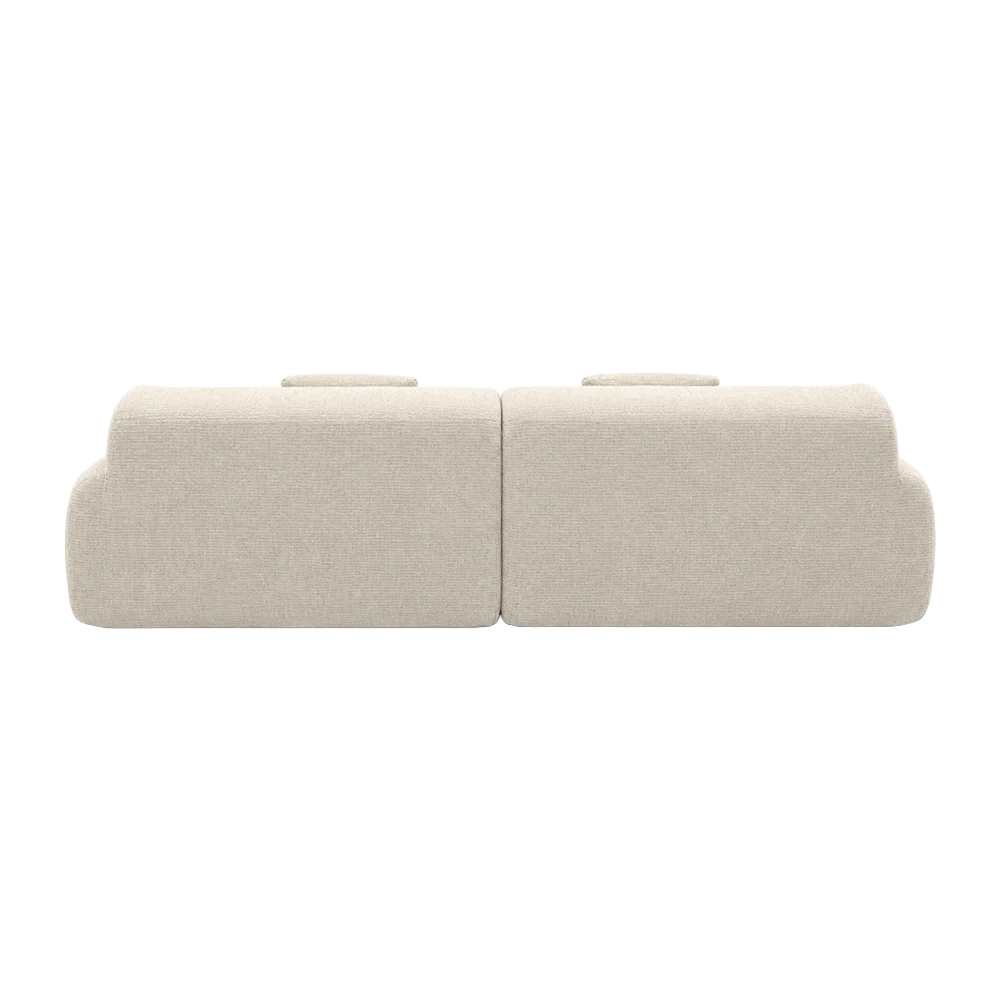 Artemis 4 Seater Sofa Beige - Image 6
