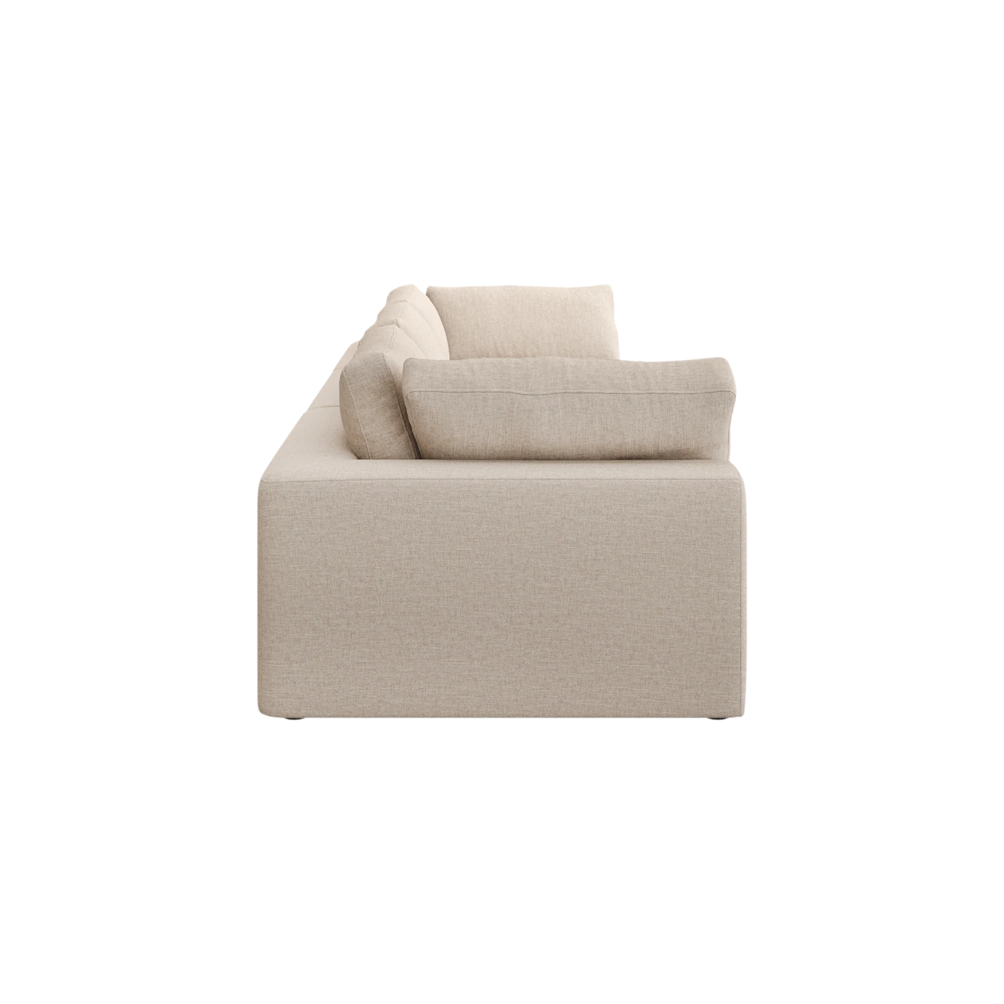 Bloom 3-Piece Modular Sofa Beige - Image 4
