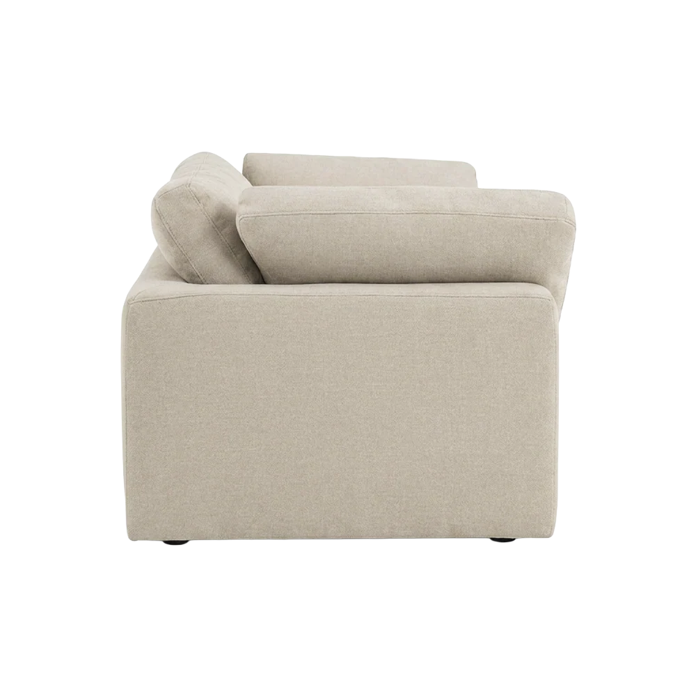 Bloom 3 Seater Sofa Beige - Image 5