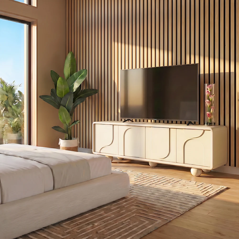Cielo TV Stand Alabaster - Image 2