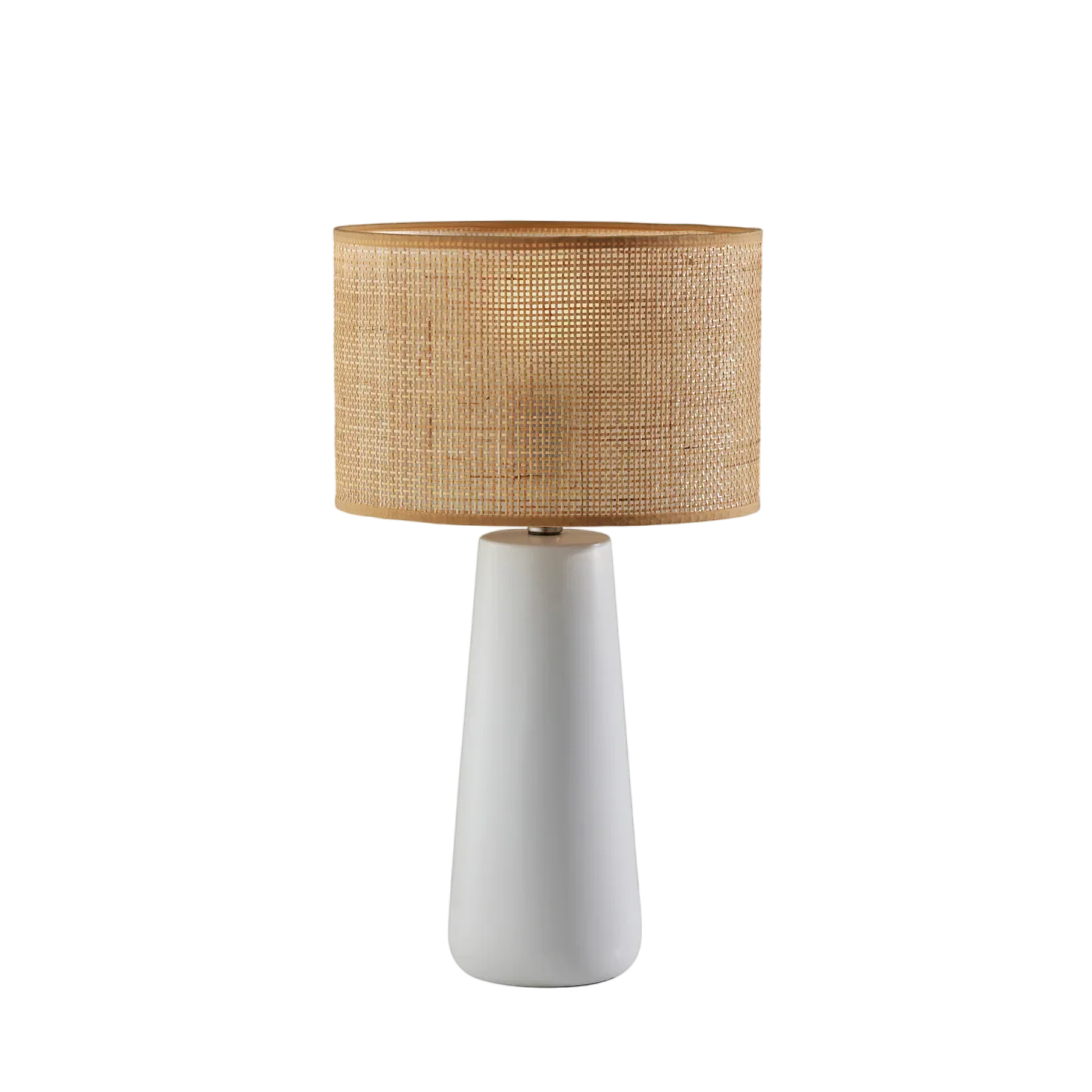 Cove White Table Lamp