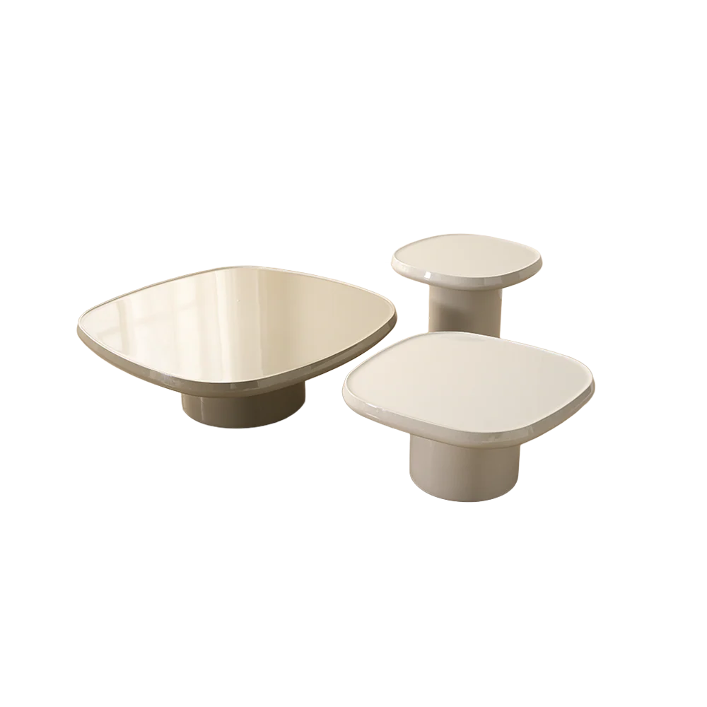 Eden Small Coffee Table Beige - Image 4