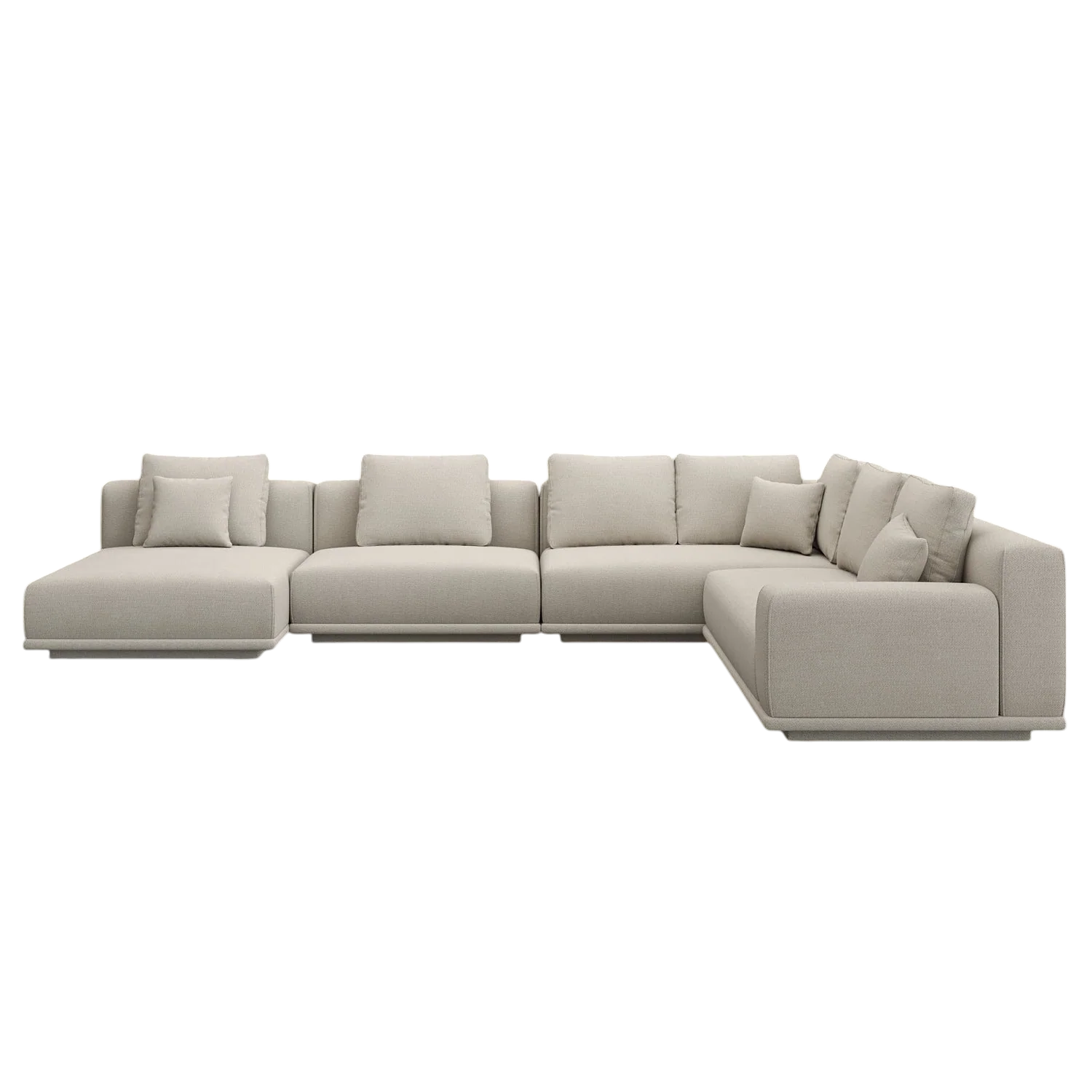 Eden Sectional Sofa Beige