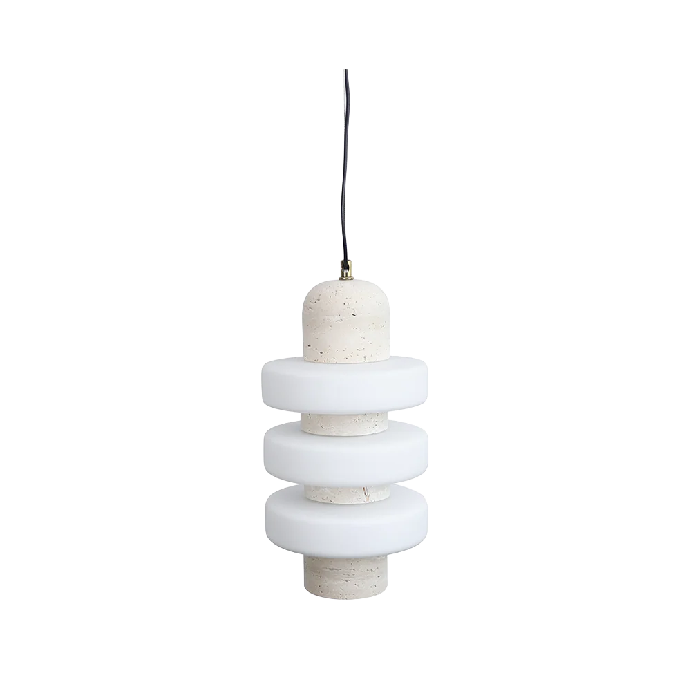 Eloa Pendant Lamp Travertine