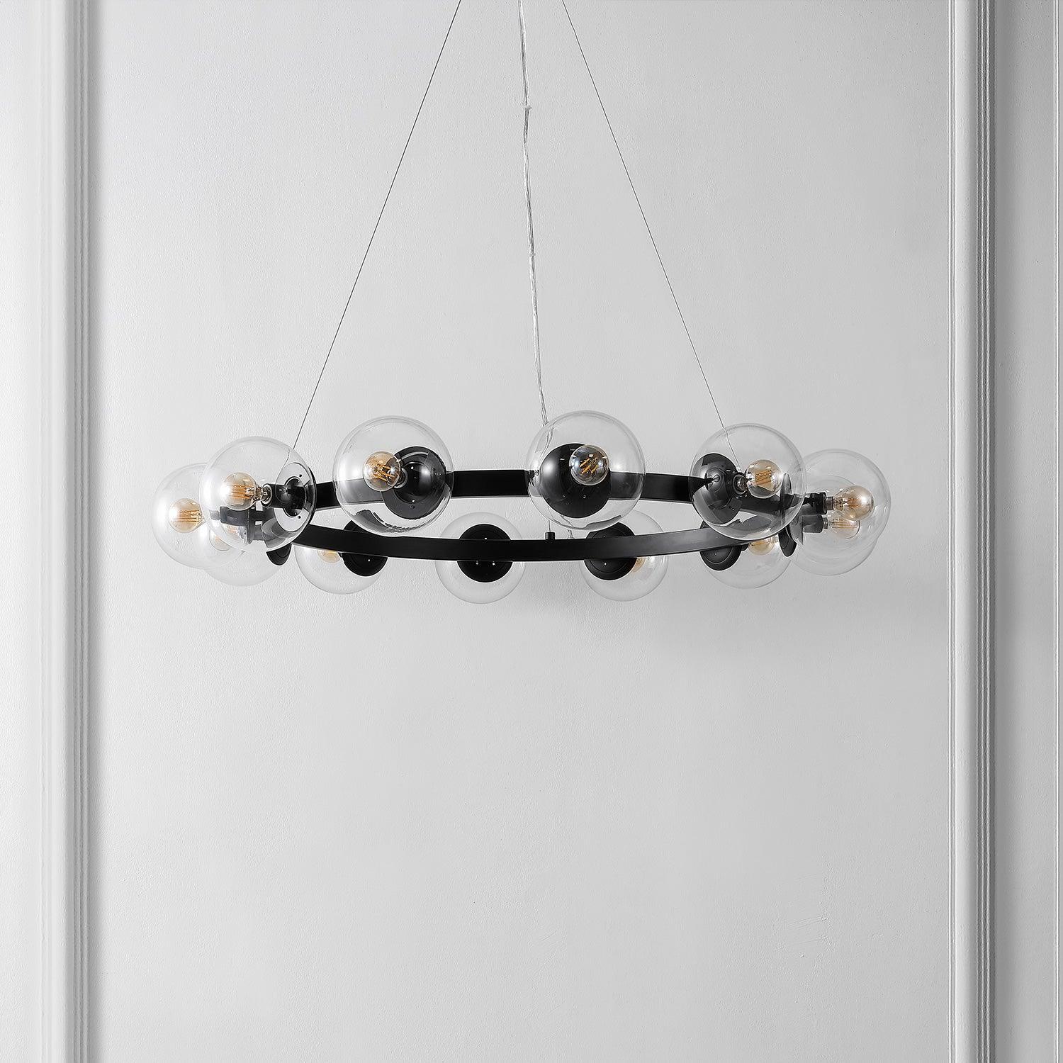 Elysian Chandelier Black - Image 2