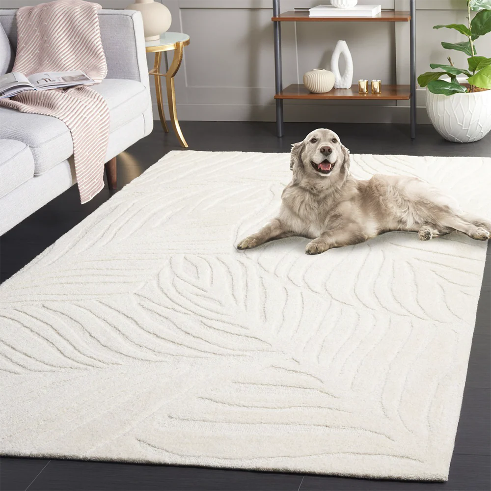 Floral Ivory Rug (8 ft. x 10 ft.) - Image 4