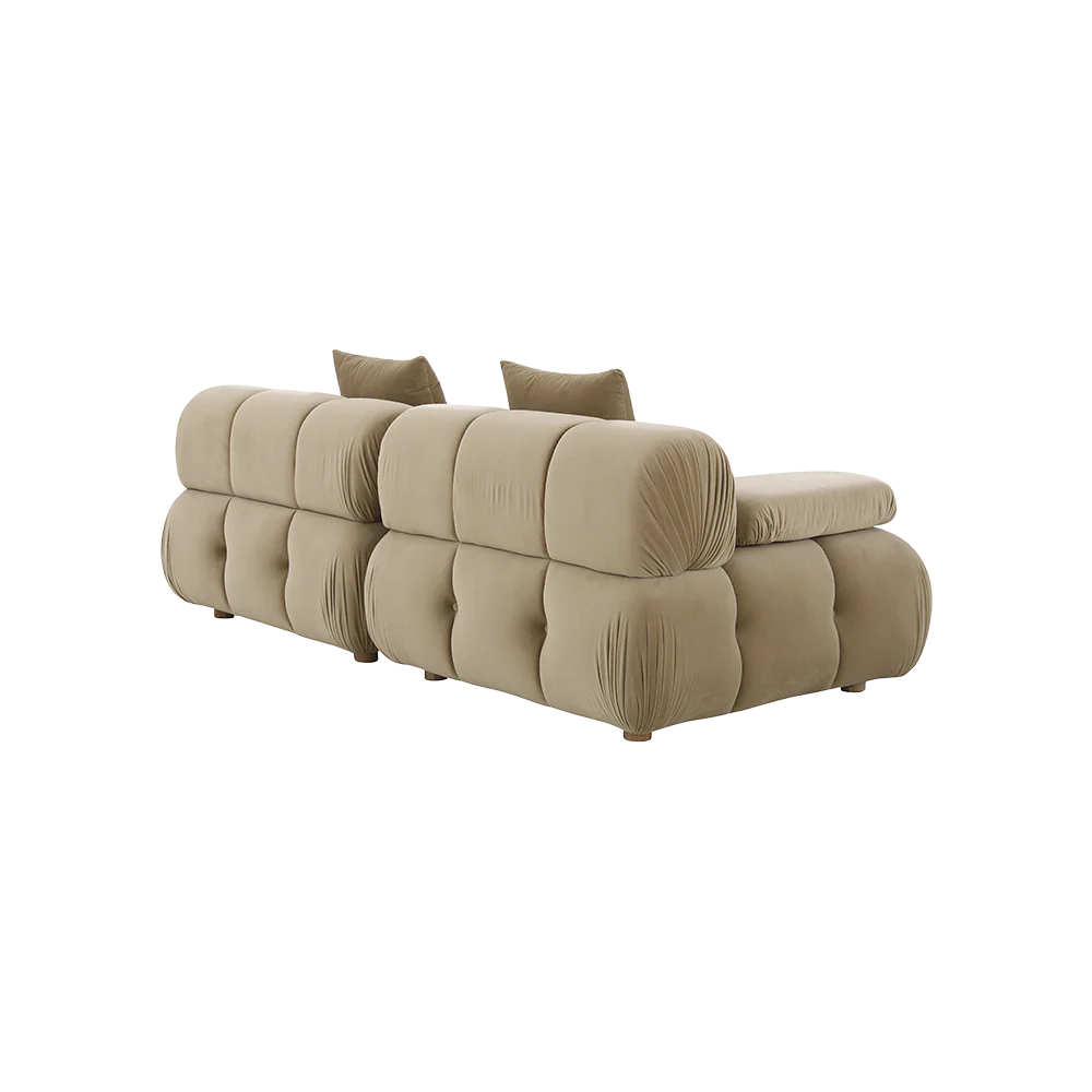 Forma 2-Piece Sofa Camel Velvet - Image 4