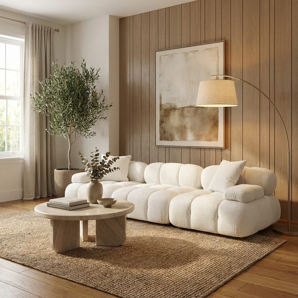 Forma 3-Piece Sofa Off White - Image 2