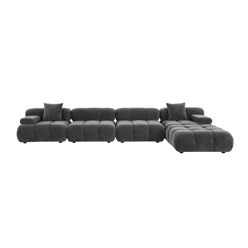 Forma Large Sectional Sofa Graphite