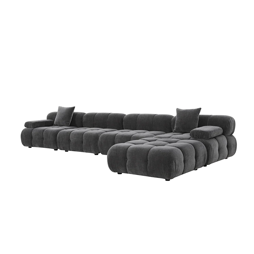 Forma Large Sectional Sofa Graphite - Image 5
