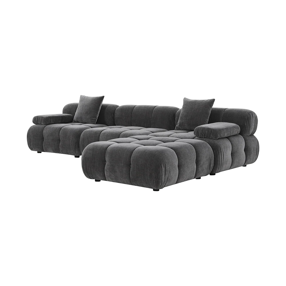 Forma Sectional Sofa Graphite - Image 4