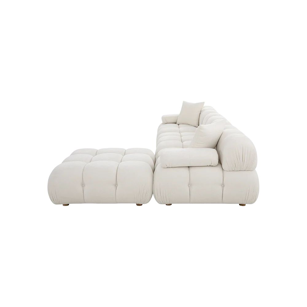Forma Sectional Sofa Off White - Image 8