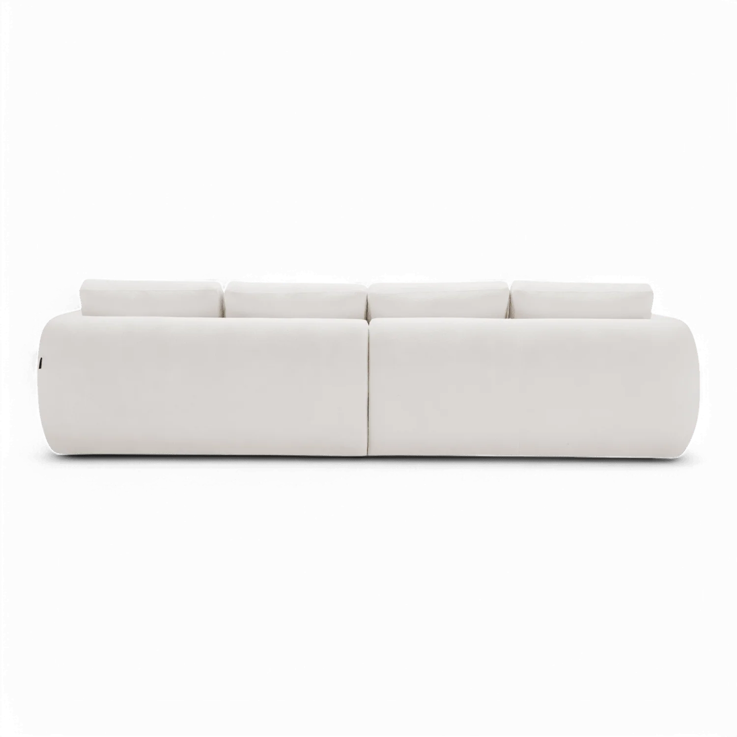 Gabriele 4 Seater Sofa White Boucle - Image 5