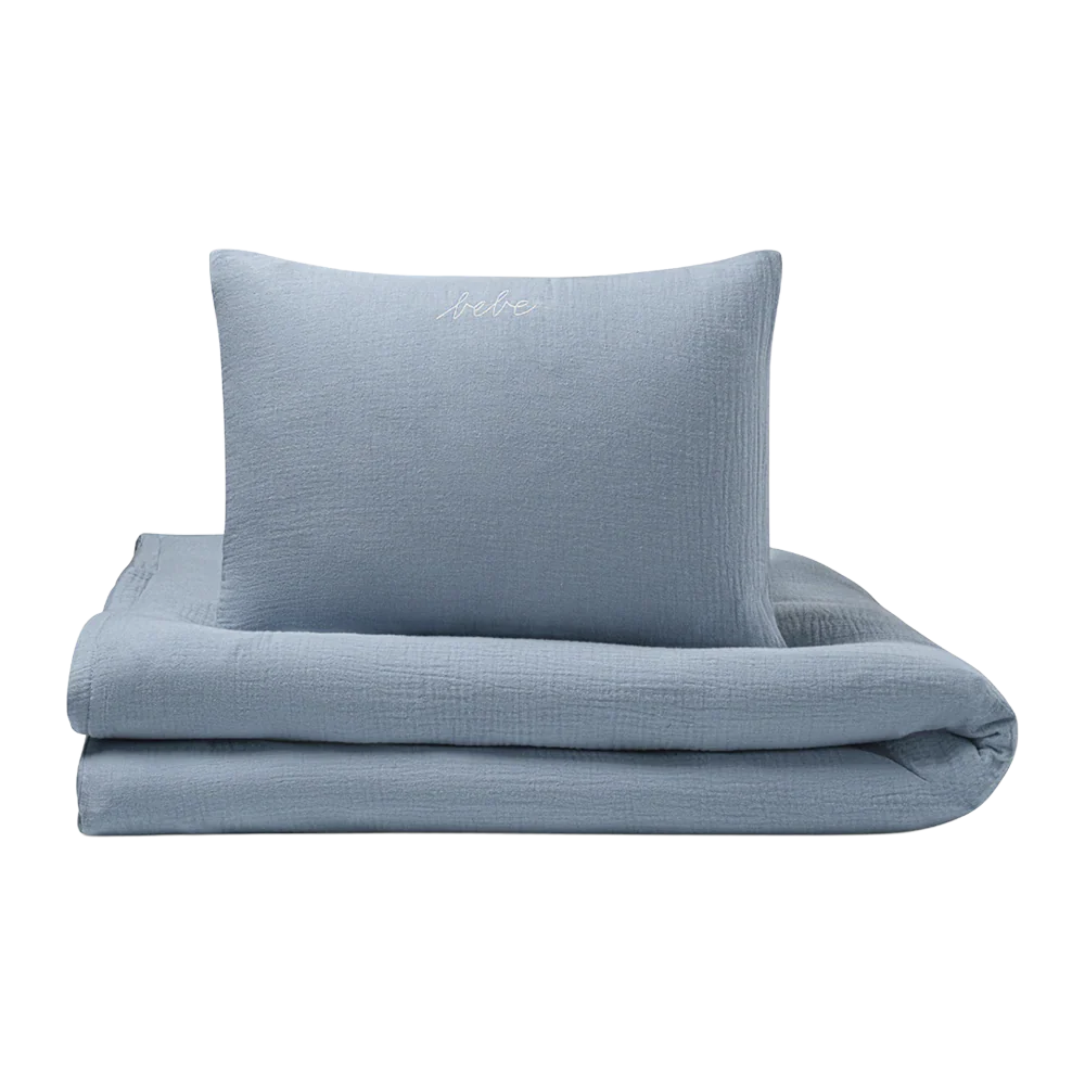 Gauze 3 Piece Crib Set in Pouch - Image 5