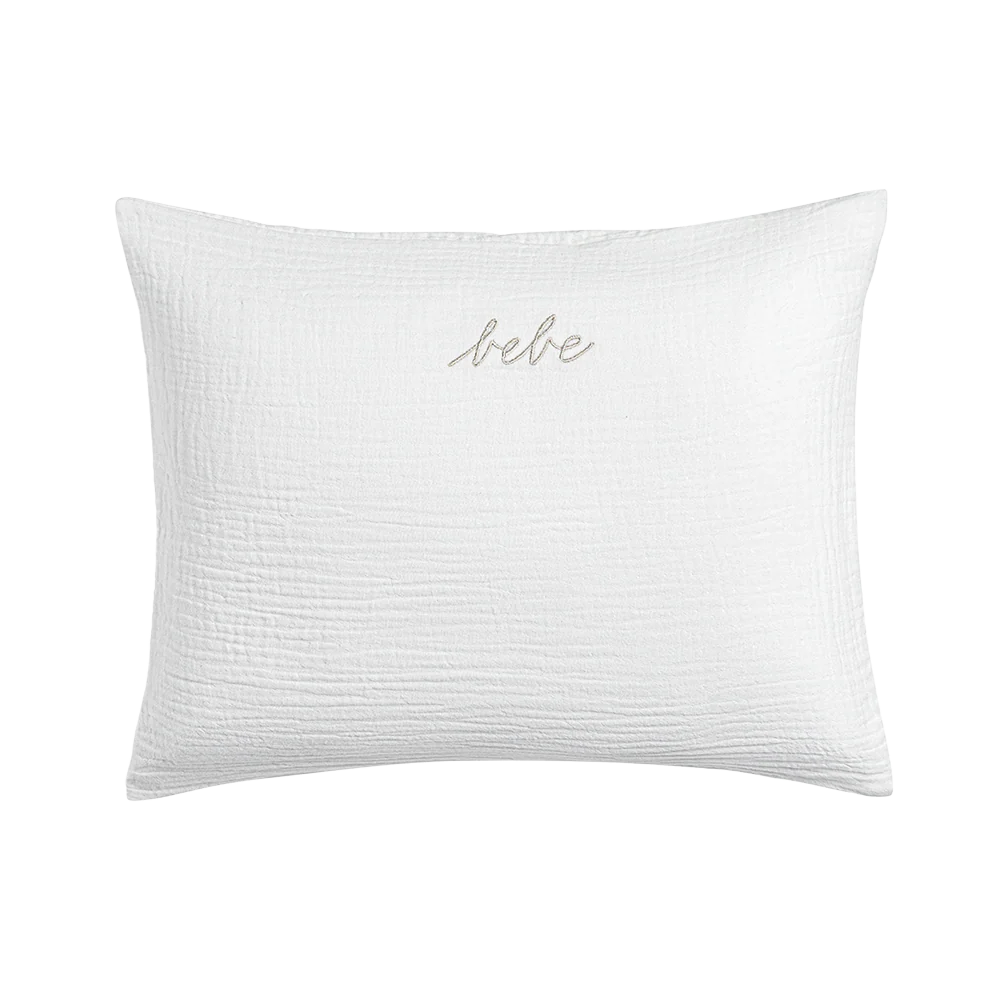 Gauze Linen Bebe Boudoir Sham