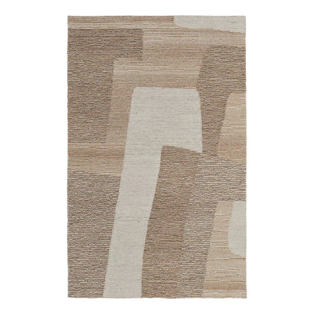 Guaira Beige Brown Rug (8' x 10')