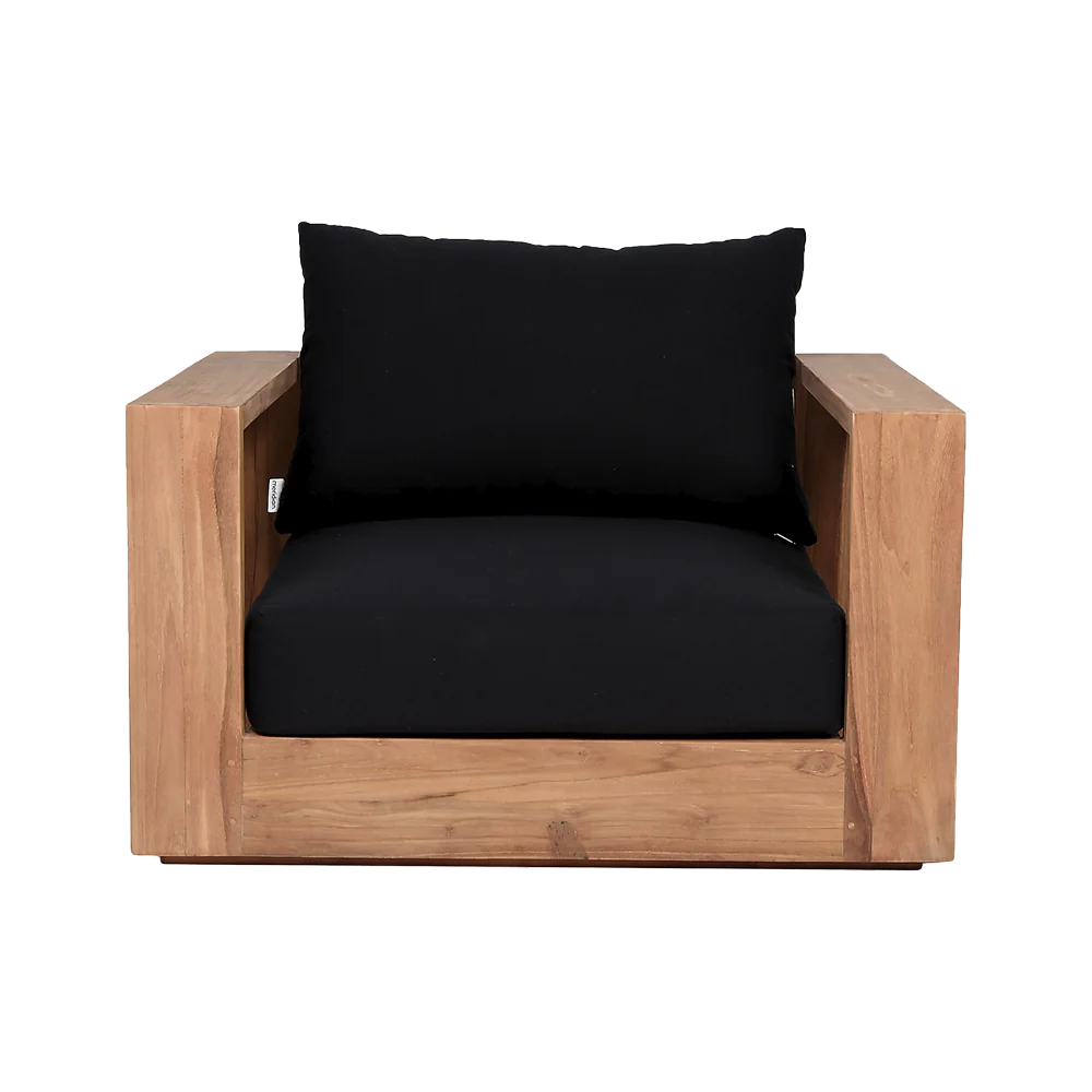 Neroli Outdoor Lounge Chair Black