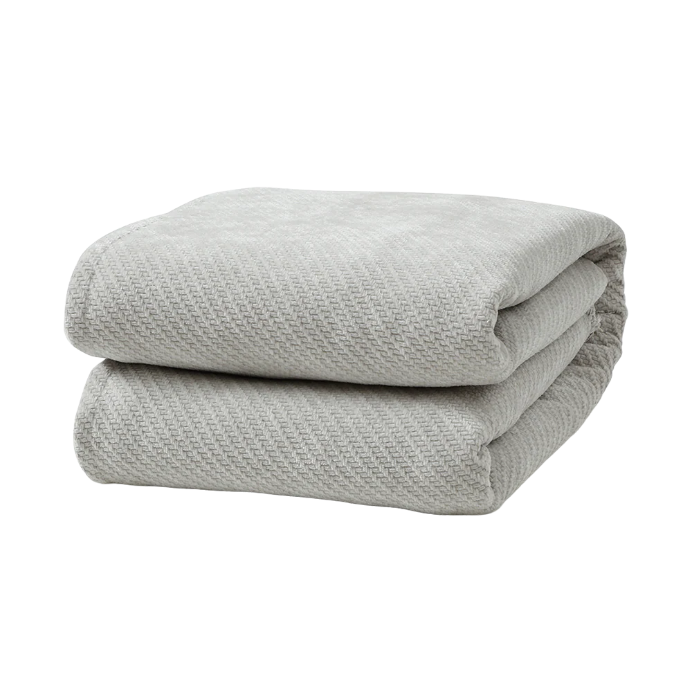 Nest Throw Light Gray