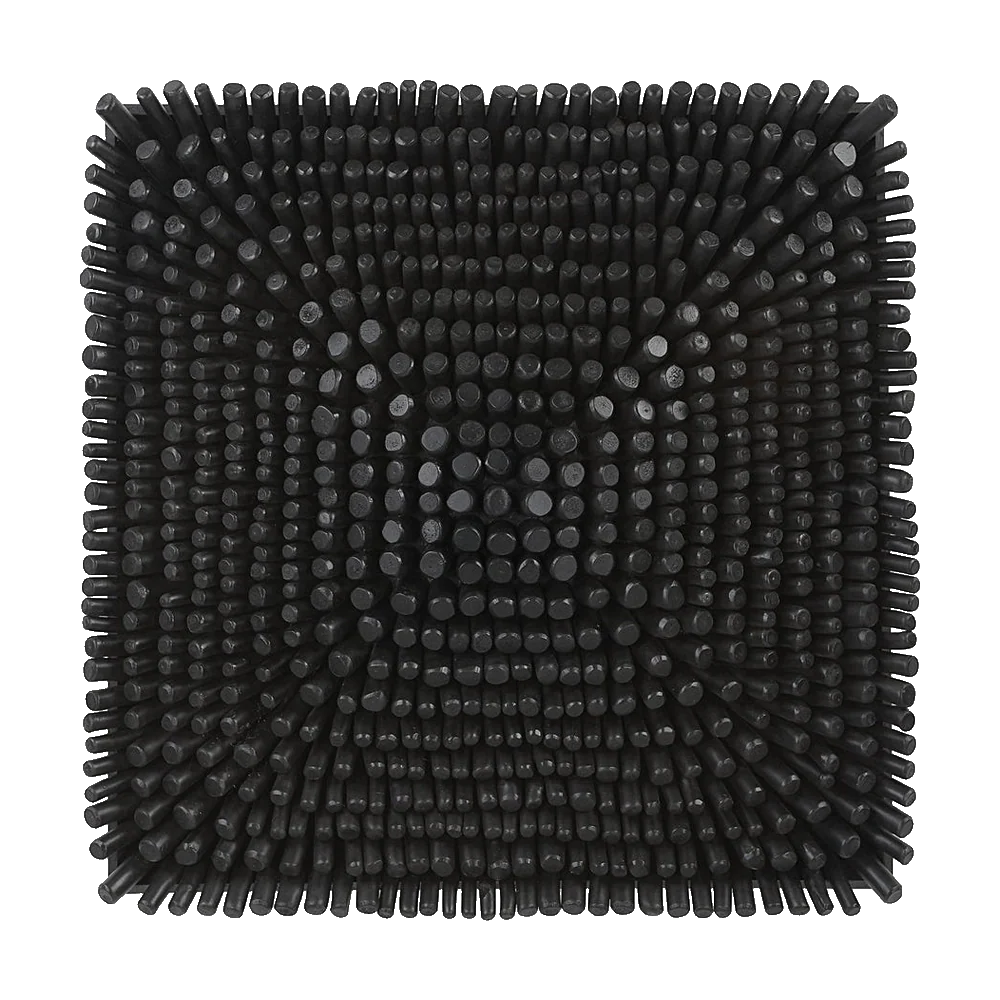 Pebble Relief Wall Panel Black