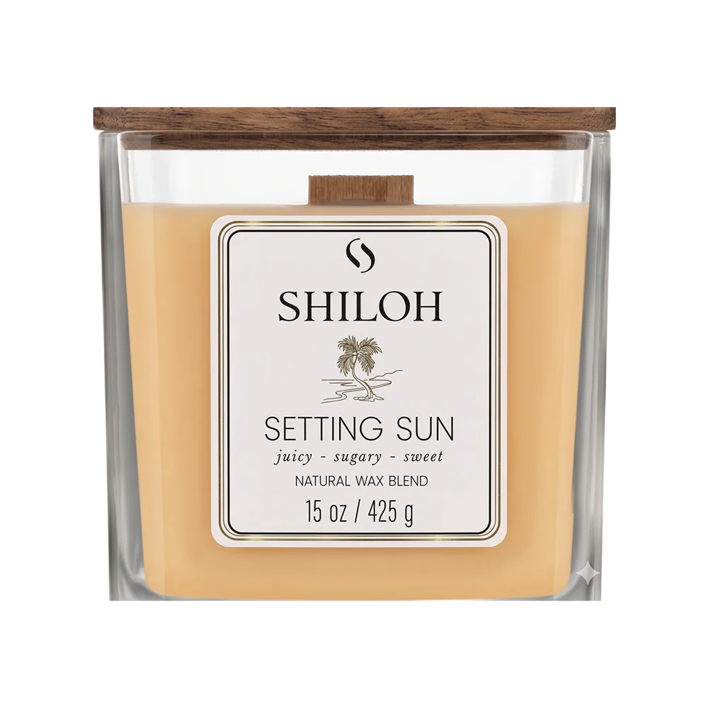 Shiloh Signature Candle Setting Sun
