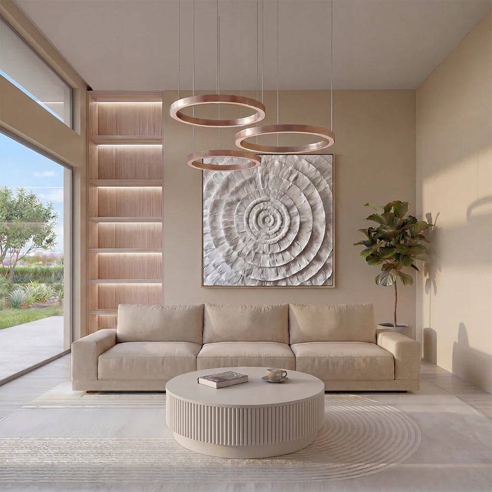 Torino 3-Piece Sofa Beige - Image 2