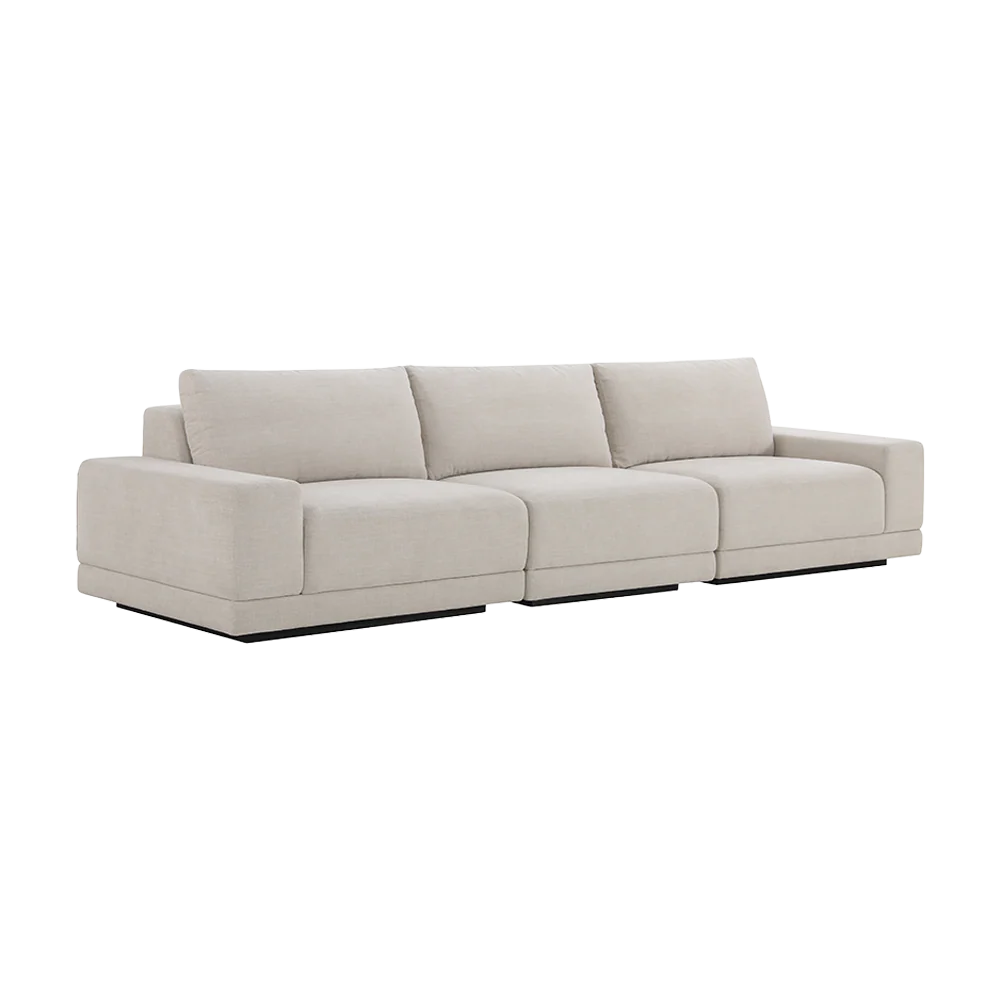 Torino 3-Piece Sofa Beige - Image 3