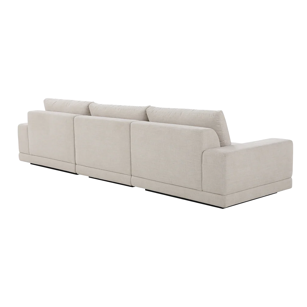 Torino 3-Piece Sofa Beige - Image 5