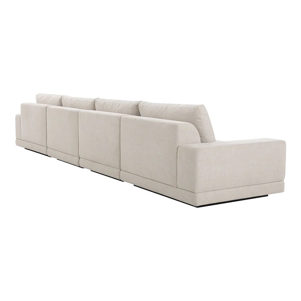 Torino 4-Piece Sofa Beige - Image 5