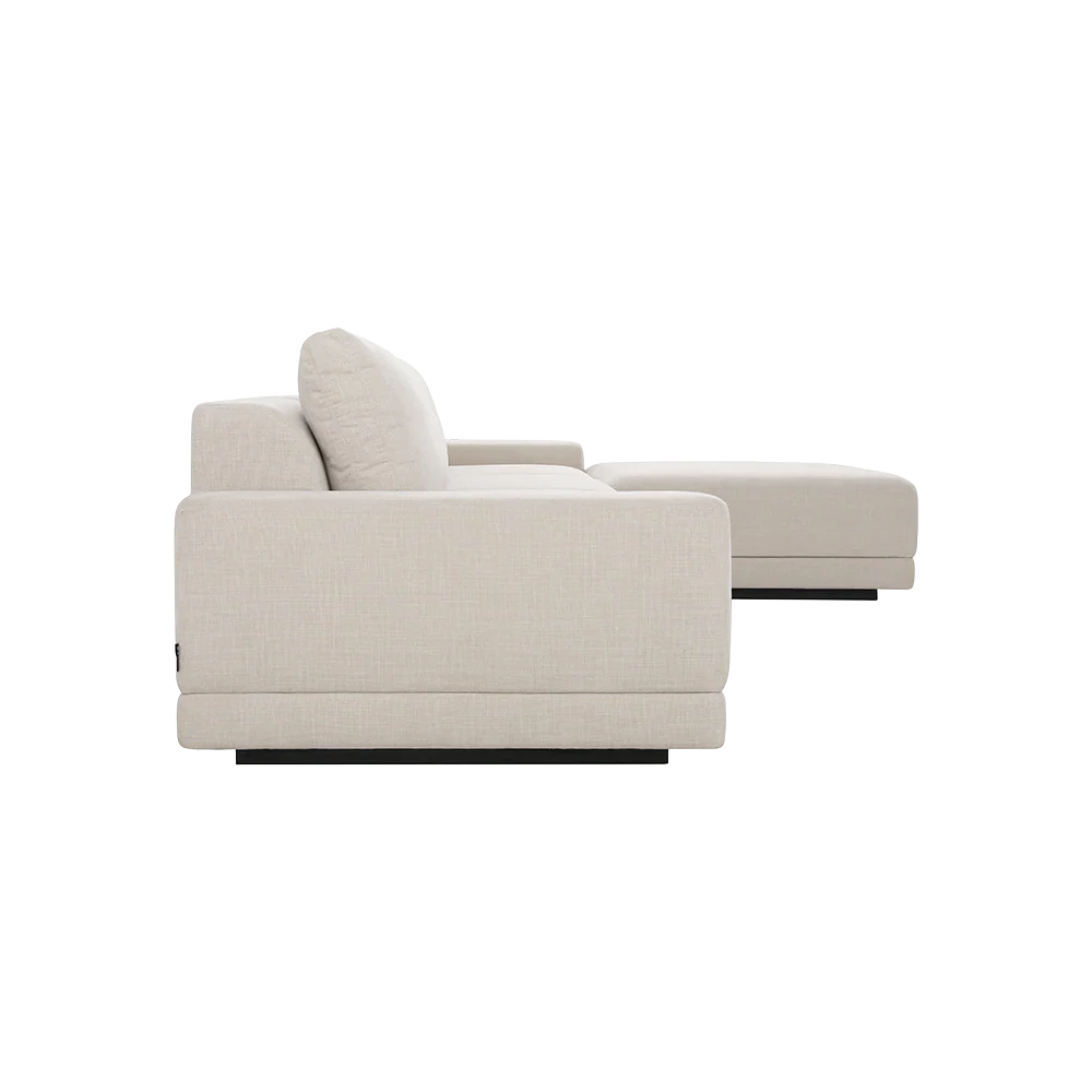 Torino 4-Piece Sofa & Ottoman Beige - Image 4