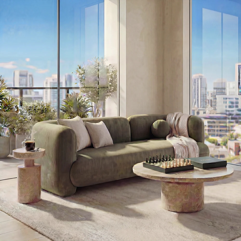 Vetra 3 Seater Sofa Thyme - Image 5